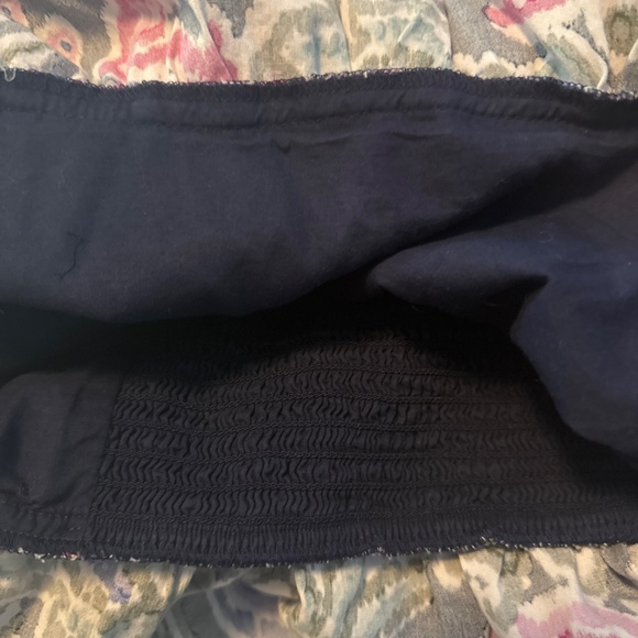 Loft multi color pattern sleeveless summer top, size M - Picture 6 of 7